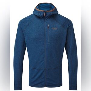 Rab Filament Hoody Men’s in Ink/Polar Blue Midweight Fleece , size XL